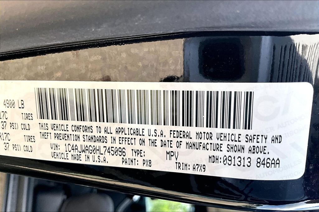 2017 Jeep Wrangler Sport