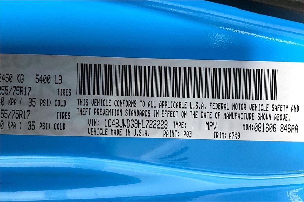 2017 Jeep Wrangler Unlimited Unlimited Sport