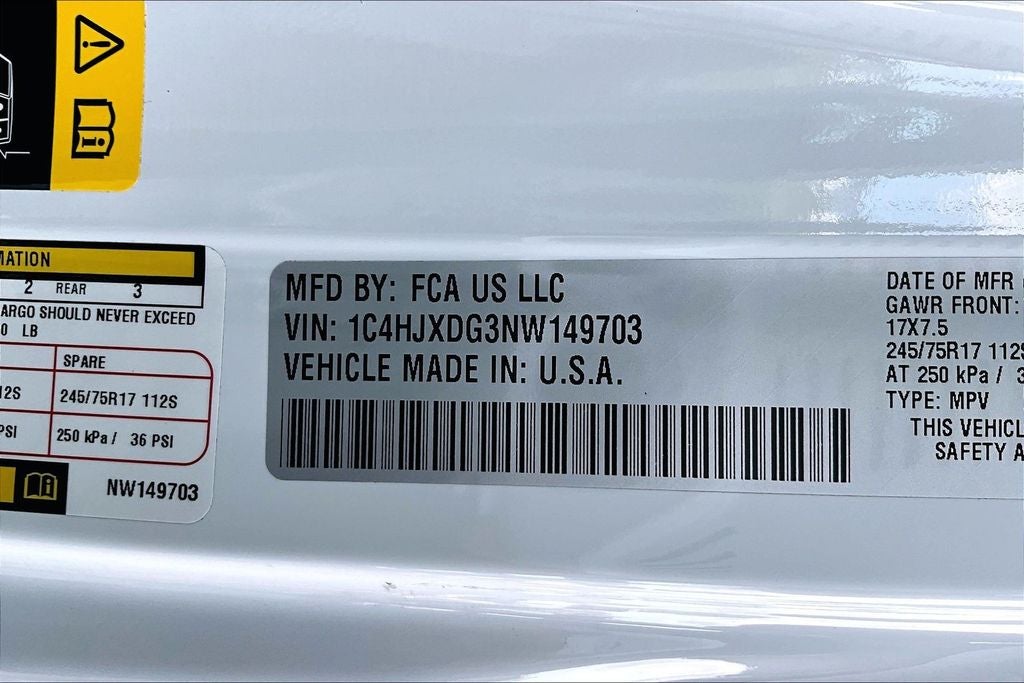 2022 Jeep Wrangler Unlimited Unlimited Sport S