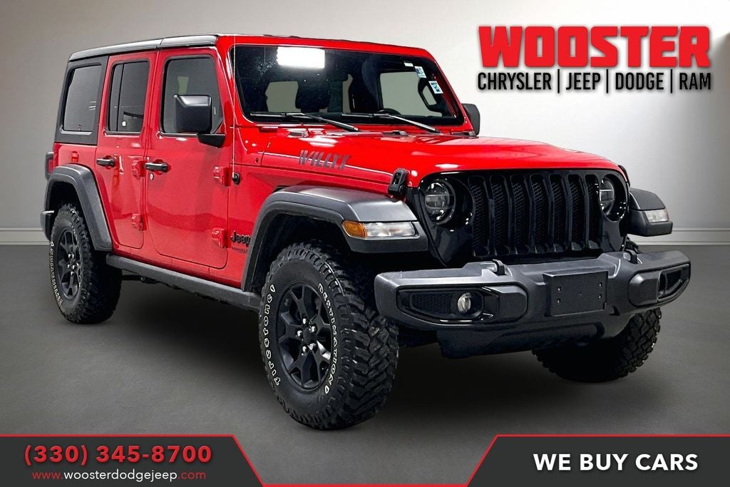2021 Jeep Wrangler Unlimited Willys