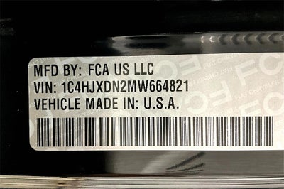 2021 Jeep Wrangler Unlimited Unlimited Willys