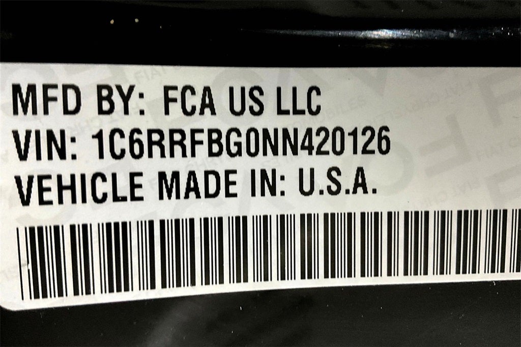 2022 RAM 1500 Big Horn/Lone Star