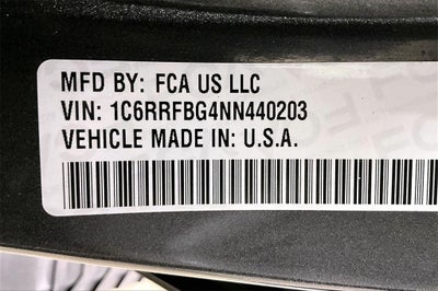 2022 RAM 1500 Big Horn/Lone Star