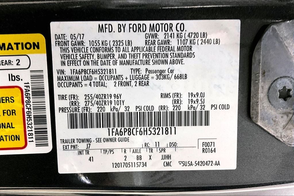 2017 Ford Mustang GT Premium