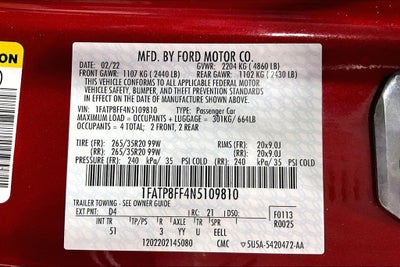 2022 Ford Mustang GT Premium