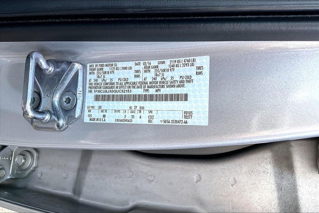 2016 Ford Escape Titanium