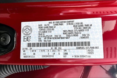2022 Ford F-150 Lariat