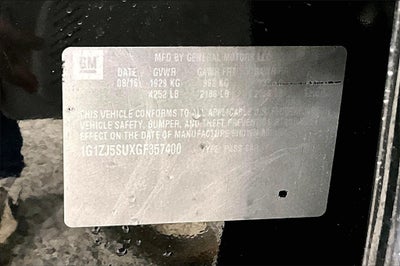 2016 Chevrolet Malibu Hybrid Hybrid