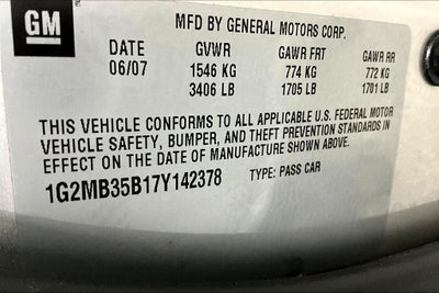 2007 Pontiac Solstice Base