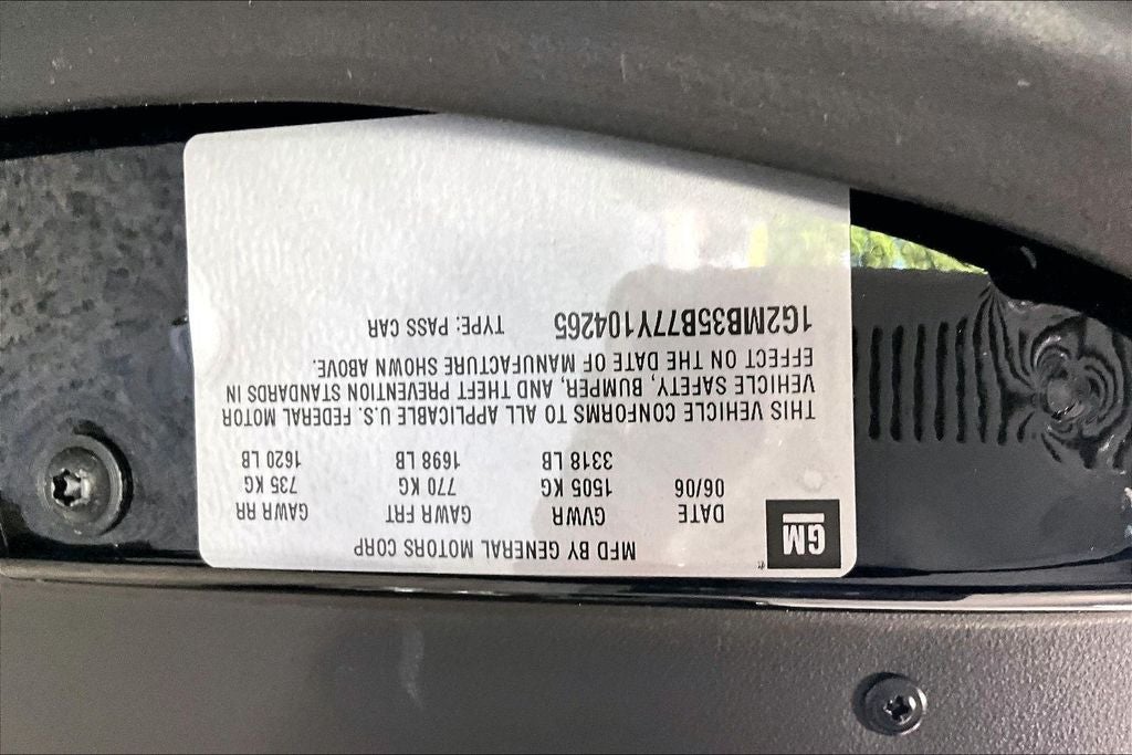 2007 Pontiac Solstice Base