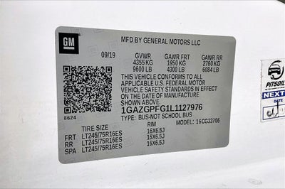 2020 Chevrolet Express Passenger LT Passenger