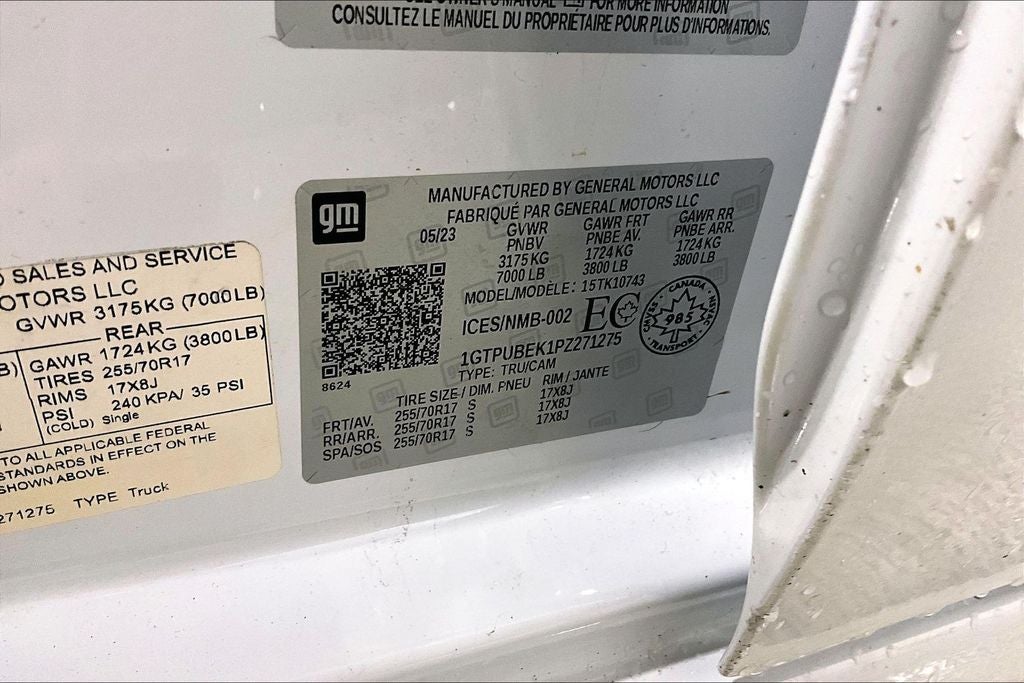 2023 GMC Sierra 1500 SLE