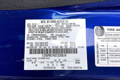 2013 Ford Mustang GT Premium