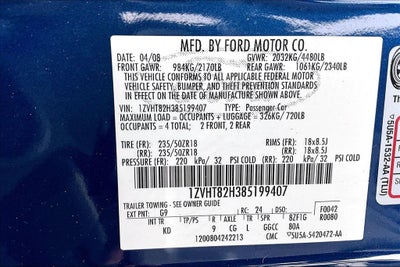 2008 Ford Mustang GT Premium