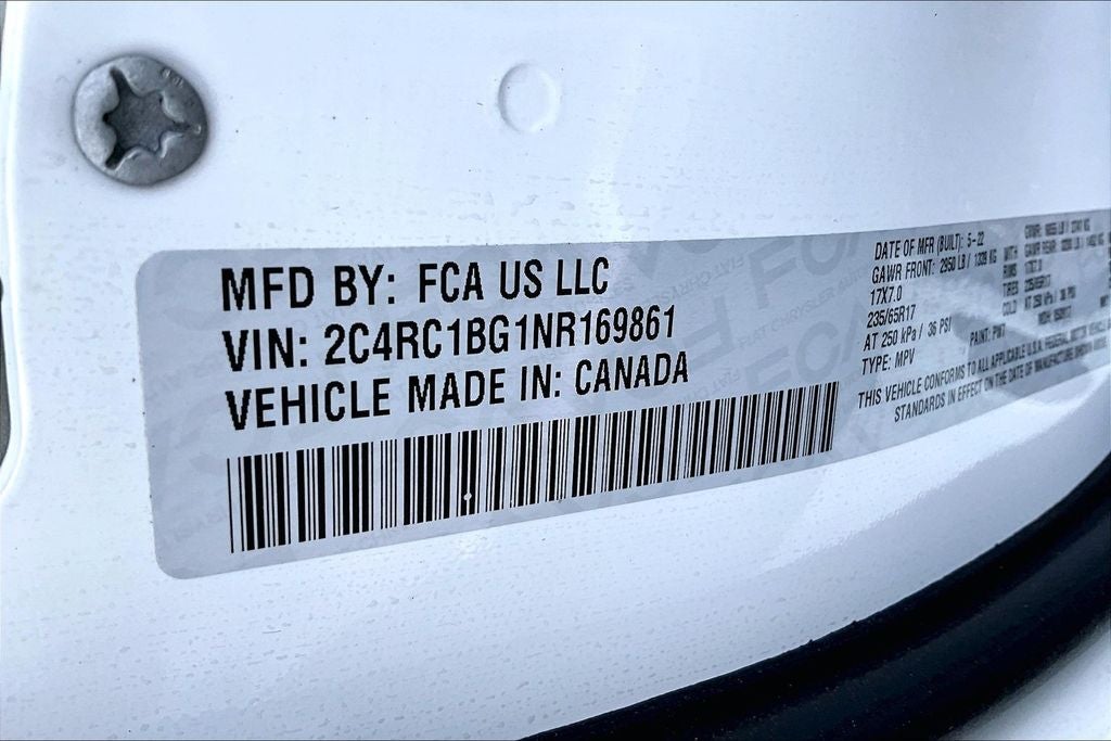 2022 Chrysler Pacifica Touring L