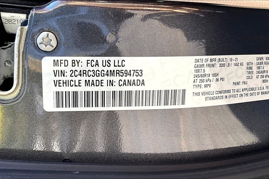 2021 Chrysler Pacifica Limited