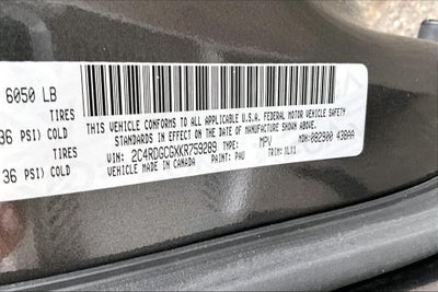 2019 Dodge Grand Caravan SXT
