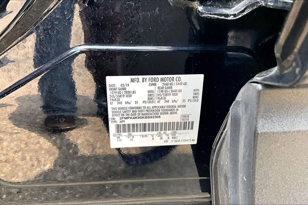 2019 Ford Edge Titanium
