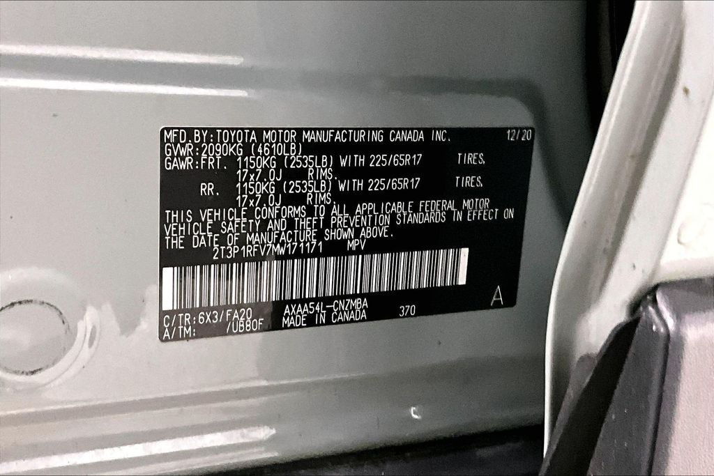 2021 Toyota RAV4 XLE