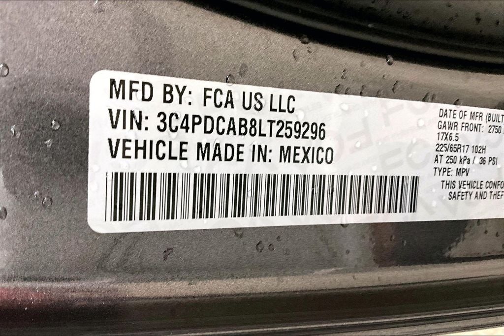 2020 Dodge Journey SE