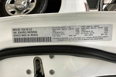 2022 RAM 2500 Tradesman