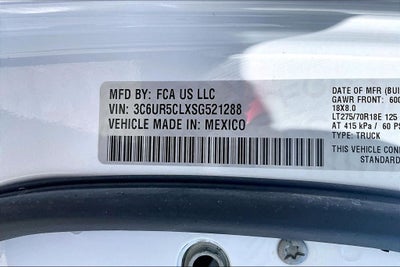 2025 RAM 2500 Tradesman