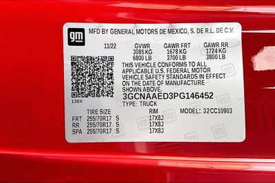 2023 Chevrolet Silverado 1500 WT
