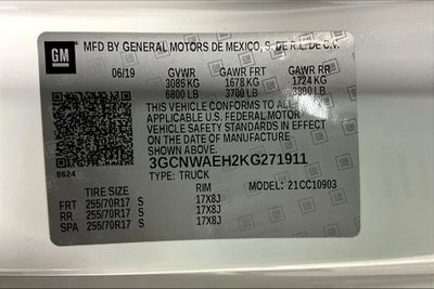 2019 Chevrolet Silverado 1500 WT