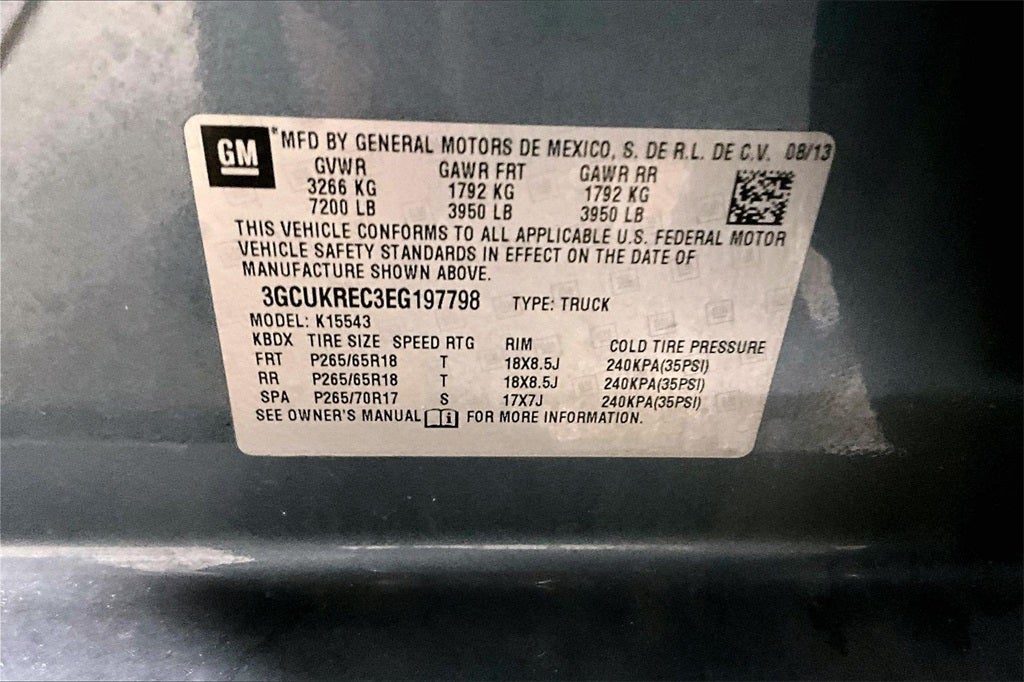 2014 Chevrolet Silverado 1500 LT LT2