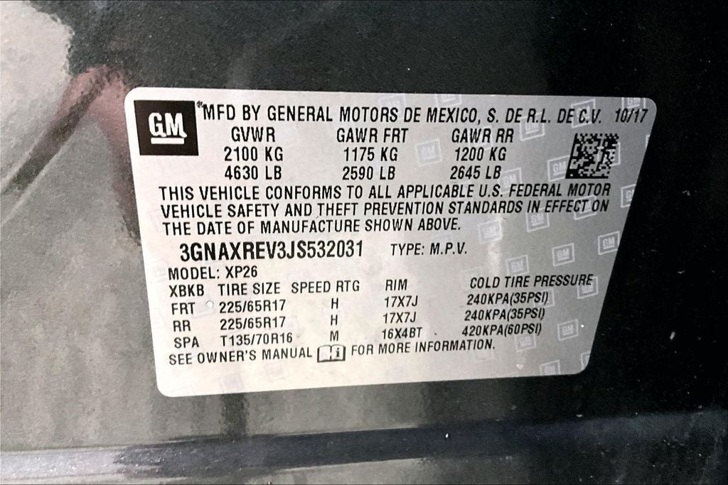 2018 Chevrolet Equinox LS