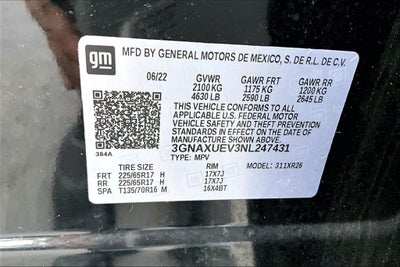 2022 Chevrolet Equinox LT