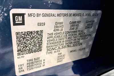 2019 Chevrolet Trax LT