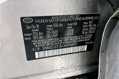 2018 Hyundai Santa Fe Sport 2.4 Base