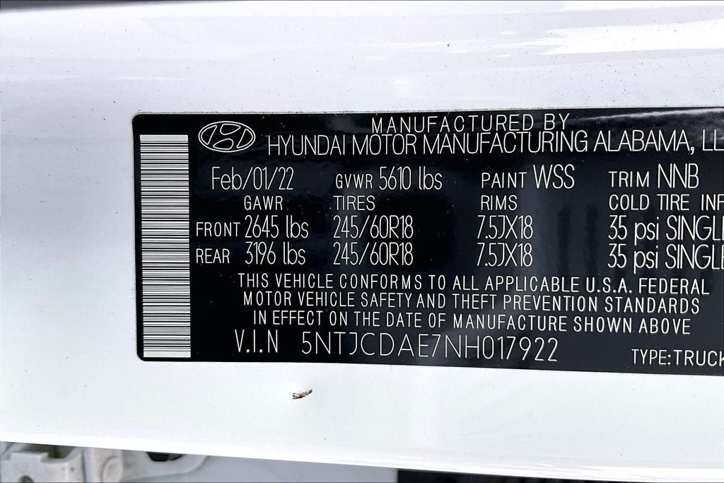 2022 Hyundai Santa Cruz SEL