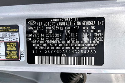2017 Kia Sorento LX