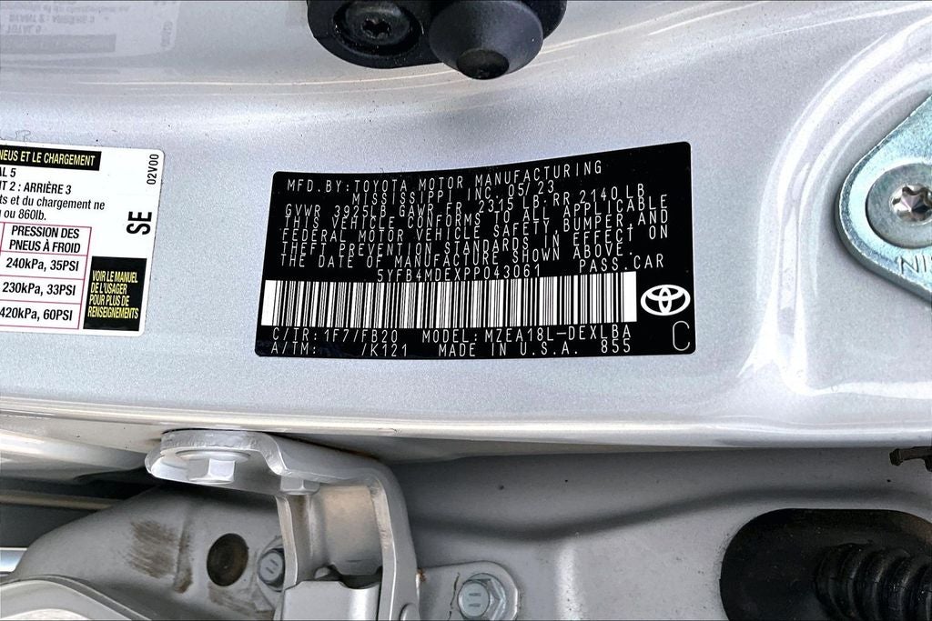 2023 Toyota Corolla LE