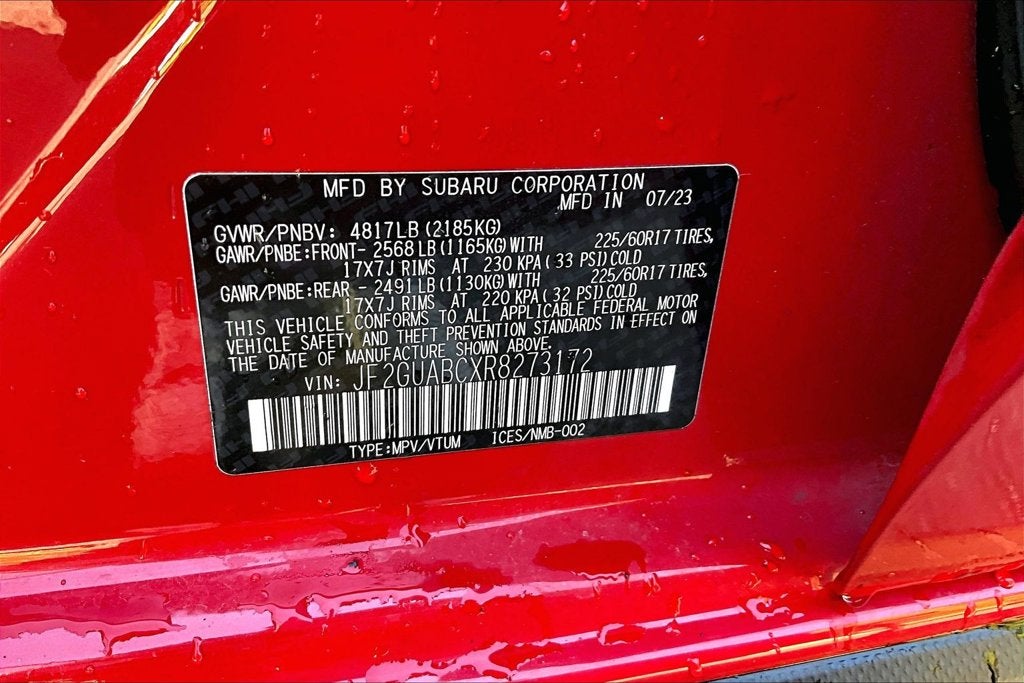 2024 Subaru Crosstrek Base