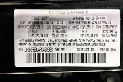 2024 Mazda Mazda CX-5 2.5 S Select Package