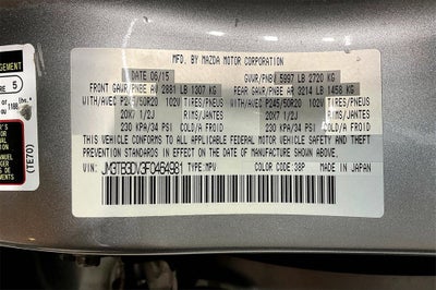 2015 Mazda Mazda CX-9 Grand Touring