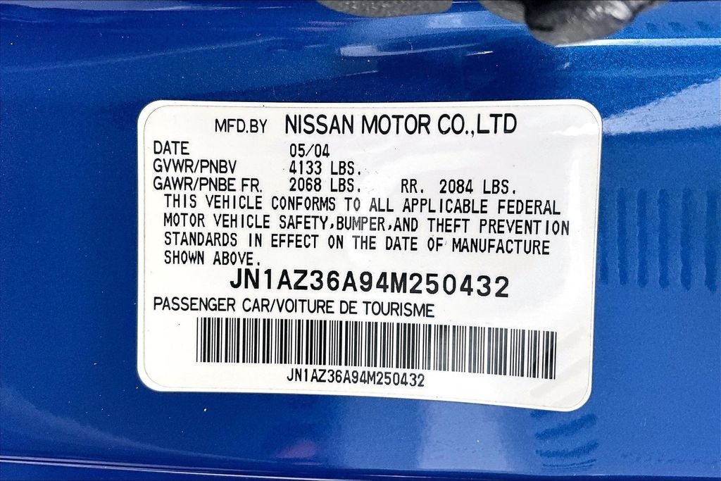 2004 Nissan 350Z Touring