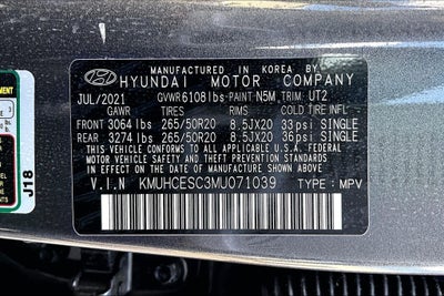2021 Genesis GV80 3.5T
