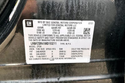 2021 Buick Envision Avenir