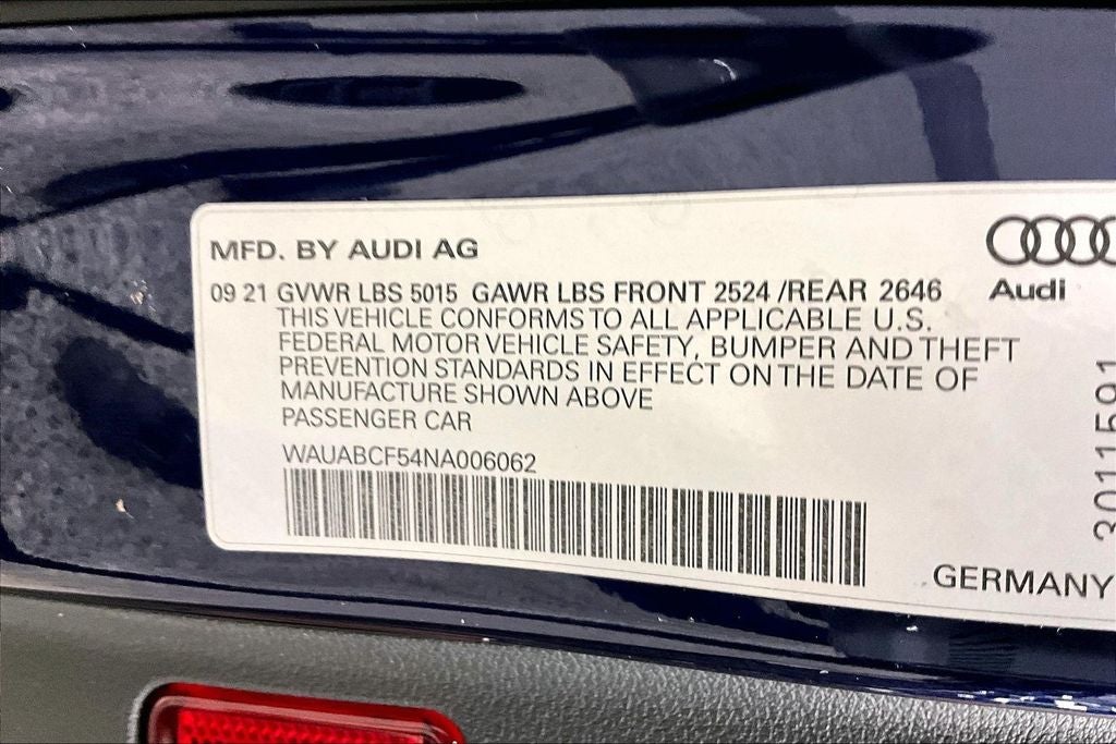 2022 Audi A5 Sportback Premium quattro