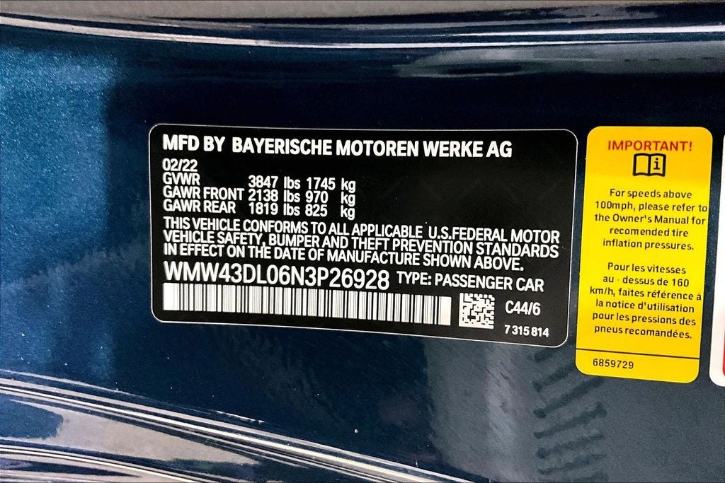 2022 MINI Convertible Cooper S