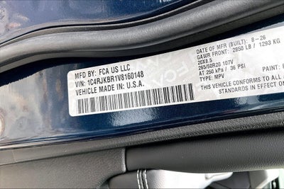 2027 Jeep Grand Cherokee L Limited