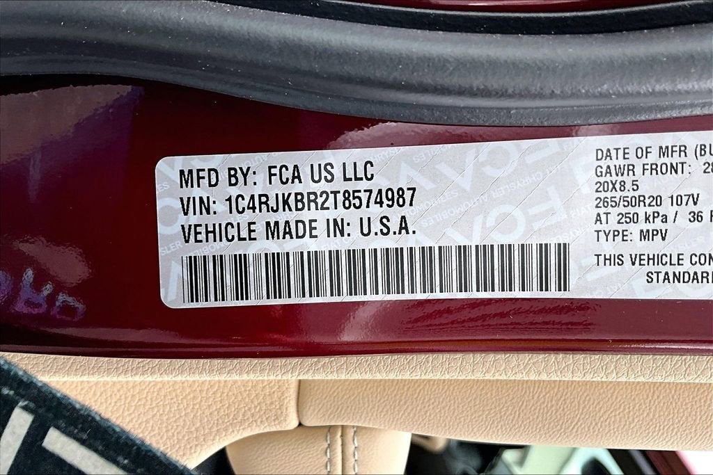 2026 Jeep Grand Cherokee L Limited