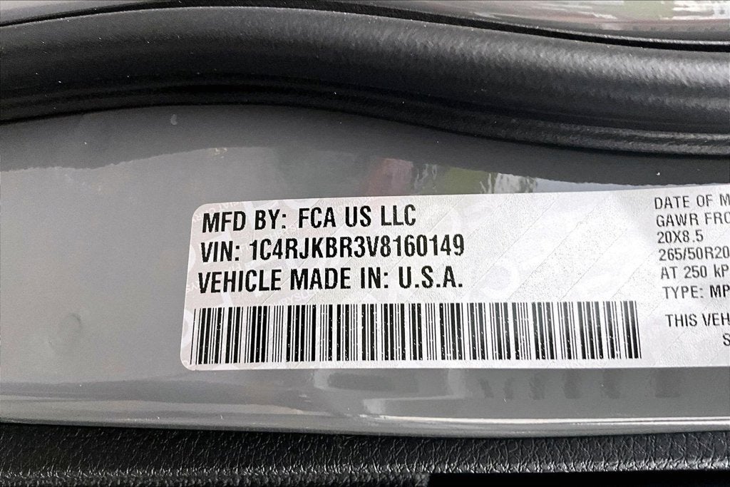 2027 Jeep Grand Cherokee L Limited