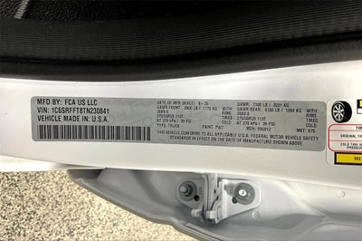 2026 RAM 1500 Big Horn