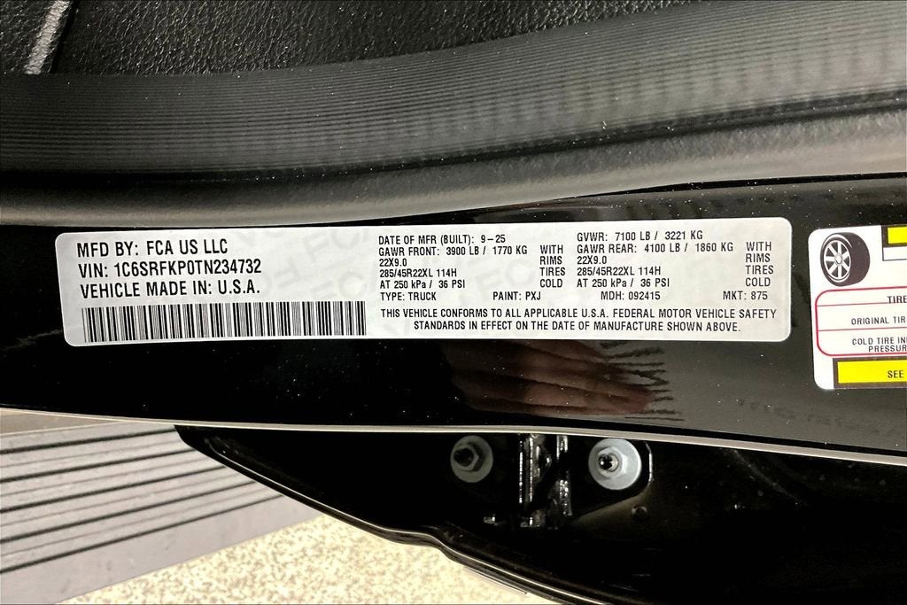 2026 RAM 1500 Tungsten