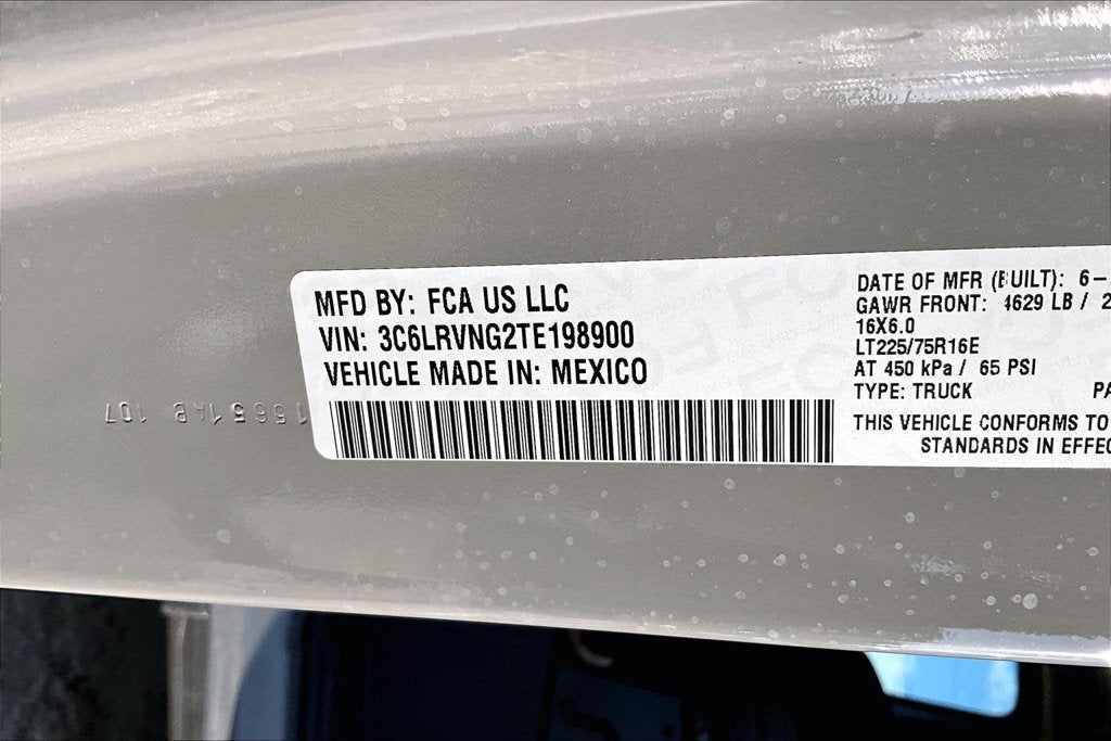 2026 RAM ProMaster Cargo Van Tradesman